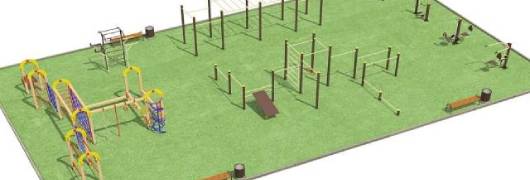 Проект спортивной площадки для любого возраста в Магадане
