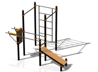 Спортивный комплекс воркаут ВС-82 в Магадане