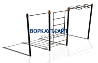 Спортивный комплекс воркаут ВС-129 в Магадане