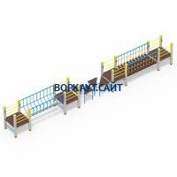 Детский спортивный комплекс Двойной мостик ДСК 3115 в Магадане