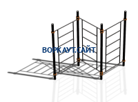 Спортивный комплекс воркаут ВС-80 в Магадане