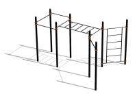 Спортивный комплекс воркаут ВС-117 в Магадане