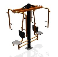 Уличный тренажер "Баттерфляй двойной"   УТ208 в Магадане