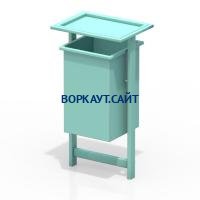 Урна с крышкой МАФ 1631 в Магадане