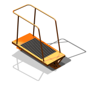 Уличный тренажер "Беговая дорожка" УТ 125 в Магадане