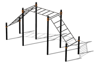 Спортивный комплекс воркаут ВС-192 в Магадане