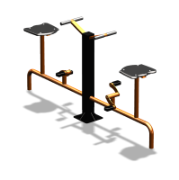 Уличный тренажер  "Вело двойной"   УТ211 в Магадане