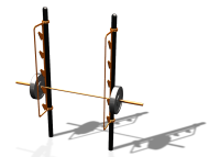 Спортивный комплекс воркаут ВС-84 в Магадане