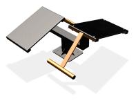 Уличный тренажер  "Скамья для пресса двойная"   УТ213 в Магадане