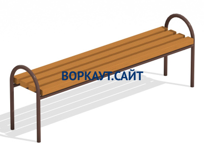 Лавочка парковая МАФ 1603 в Магадане