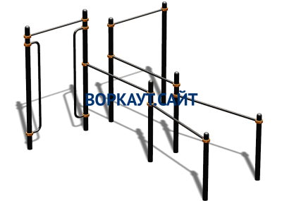 Спортивный комплекс воркаут ВС-197 в Магадане