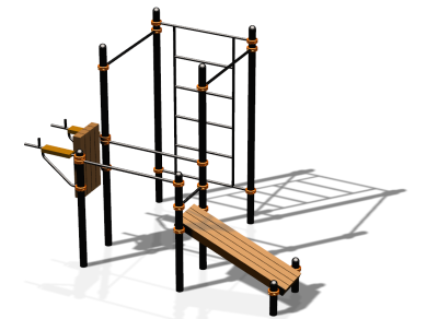 Спортивный комплекс воркаут ВС-82 в Магадане