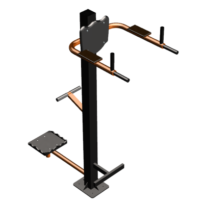 Уличный тренажер "Брусья Пресс Твистер" УТ345 в Магадане