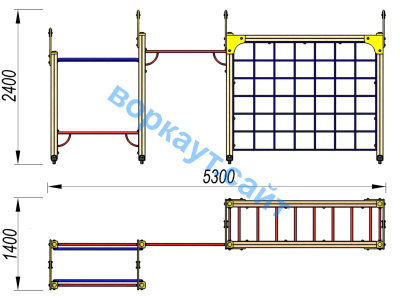 Детский спортивный комплекс Атлет ДСК 3106 в Магадане