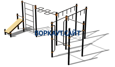 Спортивный комплекс воркаут ВС-195 в Магадане