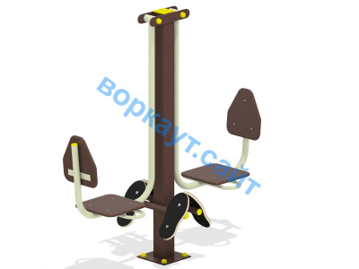 Уличный тренажер "Жим ногами горизонтальный " УТ 003 в Магадане