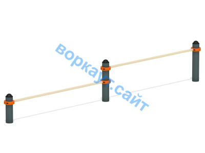 Каскад турников двойной ВС-5 в Магадане