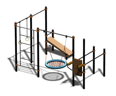 Спортивный комплекс воркаут ВС-97 в Магадане