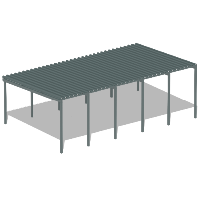 Большой теневой навес трибун МАФ 4131 в Магадане
