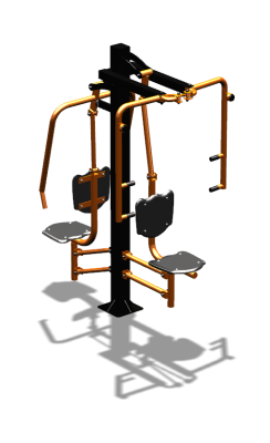 Уличный тренажер "Жим от груди Баттерфляй" УТ311 в Магадане