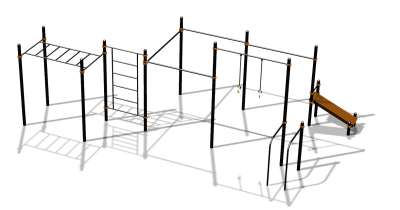 Спортивный комплекс воркаут ВС-153 в Магадане