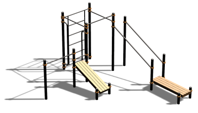 Спортивный комплекс воркаут ВС-198 в Магадане