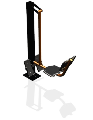 Уличный тренажер "Жим ногами одинарный" УТ 110 в Магадане Уличный тренажер "Жим ногами одинарный" УТ 110 в Магадане