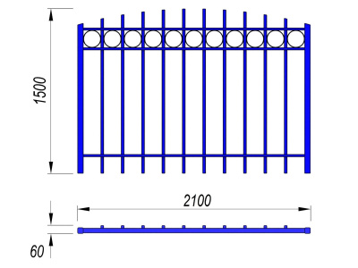 Ограждение спортивной площадки МАФ 5005 в Магадане
