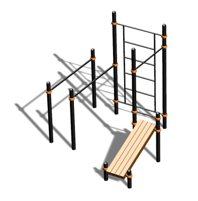 Спортивный комплекс воркаут ВС-98 в Магадане