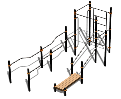Спортивный комплекс воркаут ВС-194 в Магадане