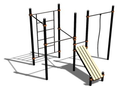 Спортивный комплекс воркаут ВС-76 в Магадане