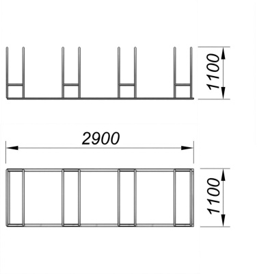 Велопарковка МАФ 6002 в Магадане