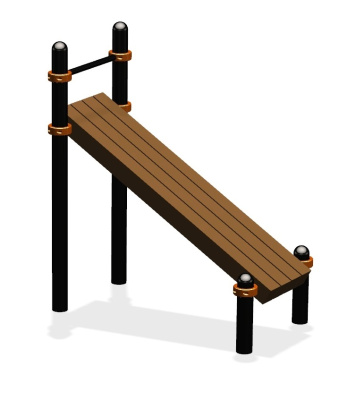 Скамья для пресса ВС-1 в Магадане