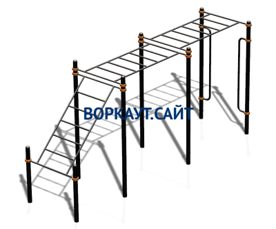 Спортивный комплекс воркаут ВС-190 в Магадане