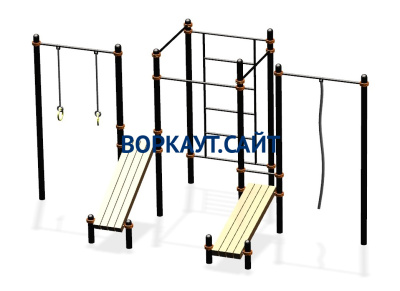 Спортивный комплекс воркаут ВС-44 в Магадане
