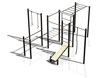 Спортивный комплекс воркаут ВС-68 в Магадане