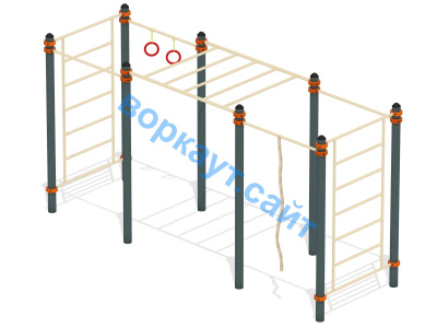 Воркаут комплекс гимнастический  ВС-24 в Магадане