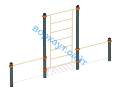 Шведская стенка с перекладинами ВС-13 в Магадане