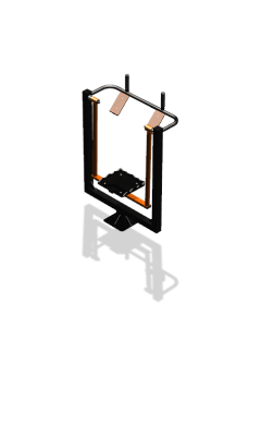 Уличный тренажер  "Маятник-пресс" УТ 104 в Магадане