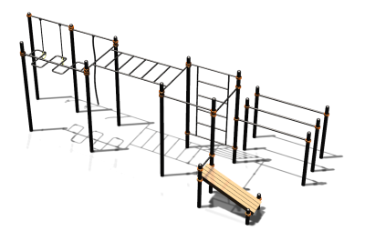 Спортивный комплекс воркаут ВС-77 в Магадане