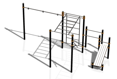 Спортивный комплекс воркаут ВС-87 в Магадане