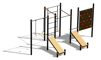 Спортивный комплекс воркаут ВС-125 в Магадане Спортивный комплекс воркаут ВС-125 в Магадане
