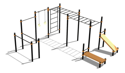 Спортивный комплекс воркаут ВС-71 в Магадане
