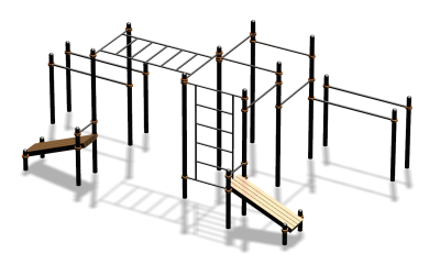 Спортивный комплекс воркаут ВС-100 в Магадане