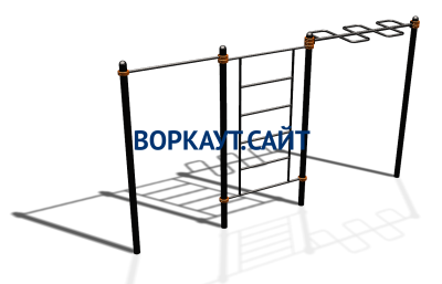Спортивный комплекс воркаут ВС-129 в Магадане