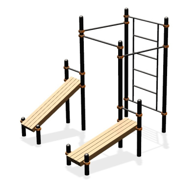 Спортивный комплекс воркаут ВС-42 в Магадане