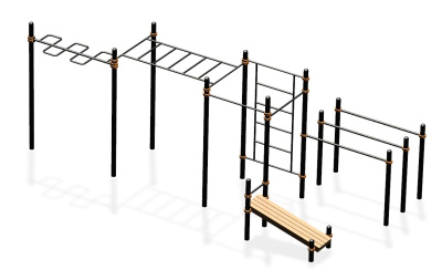 Спортивный комплекс воркаут ВС-57 в Магадане