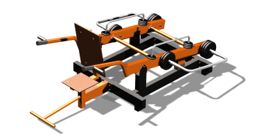 Силовой уличный тренажер  "Трицепс"  УТ424 в Магадане