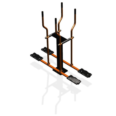 Уличный тренажер  "Лыжи двойные"   УТ210 в Магадане