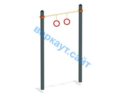 Турник с кольцами ВС-7 в Магадане Турник с кольцами ВС-7 в Магадане